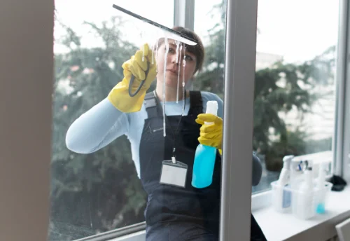 Nettoyage de vitres intérieures et extérieures à Quettehou